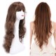 thumbnail image 1 of Mujeres de Peluca Larga, Textura Fit Secure Long Wavy Wig Realista para Citas Citas, 1 of 7