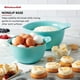 thumbnail image 5 of Juego de 3 tazones de plástico para mezclar KitchenAid, universales, anidados, 5 of 5
