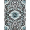 thumbnail image 2 of Addison Rugs Chantille Indoor/Outdoor Traditional Global Teal Machine Washable Rectangle Rug, 3' x 5', 2 of 8