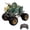 Vert, variante sur Riwcyla Voiture Télécommandée, Voiture Télécommandée 2,4 GHz à Pulvérisation Tout-Terrain, Voiture d'Escalade Rechargeable Jouet Cadeau d'Anniversaire pour Enfants Garçons Fille (Style B, Vert)