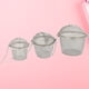 thumbnail image 5 of Juego de 3 filtros de malla de acero inoxidable para condimentos de cocina, infusor de té en forma de bola, 5 of 7