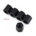 thumbnail image 1 of Entretoises filetées hexagonales noires PA66 M3 femelle x M3 femelle (M3 x 5), 1 of 4