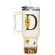 thumbnail image 1 of Vaso térmico SUFAVN con girasoles y monograma 1.2L para mujeres, 1 of 7
