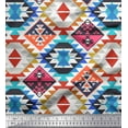 thumbnail image 1 of Soimoi Cotton Duck Fabric Aztec Kilim Fabric Prints by Yard 42 Inch Wide, 1 of 1