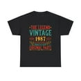 thumbnail image 2 of Vintage 1987 TShirt Women Limited Edition BDay 1987 Birthday Plus Size Shirts for Women, 2 of 7
