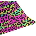 thumbnail image 7 of GZHJMY Colorful Leopard Pillow Cover 20 x 20 Inch, Soft Decorative Cushion Case Square Throw Pillow Cover for Sofa Living Room Couch Home Decor, 7 of 7