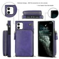 thumbnail image 4 of Funda tipo cartera para iPhone 11 con tarjetero y correa para el hombro para mujer, 4 of 5