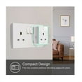 thumbnail image 5 of Google Nest Mini + Smart Plug 2nd Generation Smart Speaker - Snow, 5 of 13