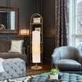 thumbnail image 4 of Tineasur Foldable Paper Lampshade for Floor Lamp in Beige with Warm Light Diffusion, 4 of 8