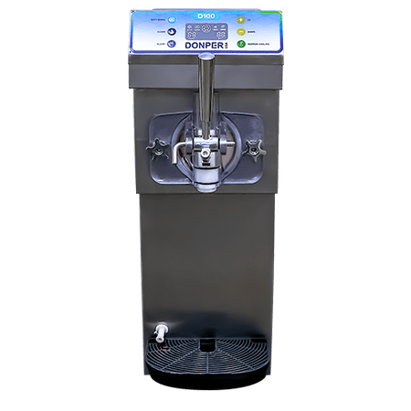 Donper USA Countertop Soft Serve Ice Cream Machine w/Slush (Best Commercial Ice Cream Machine)