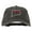 Black, variant on Connecticut with Map Outline Embroidered Washed Cotton Twill Cap - White OSFM