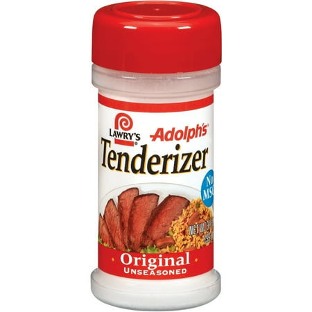 Lawry's Adolph's Unseasoned Meat Tenderizer Powder Mix 3.5 oz
