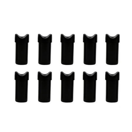 SAS Replacement Half Moon Nock End For Aluminum Crossbow Arrows Bolts - 10/pack