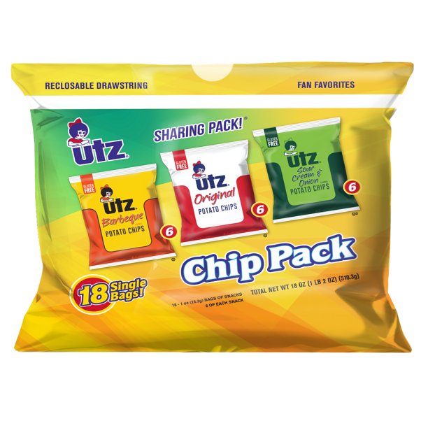 Utz Chip Pack 18 PK