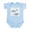 Sky Blue, variant on CafePress - Manatees Infant Bodysuit - Baby Light Bodysuit, Size Newborn - 24 Months