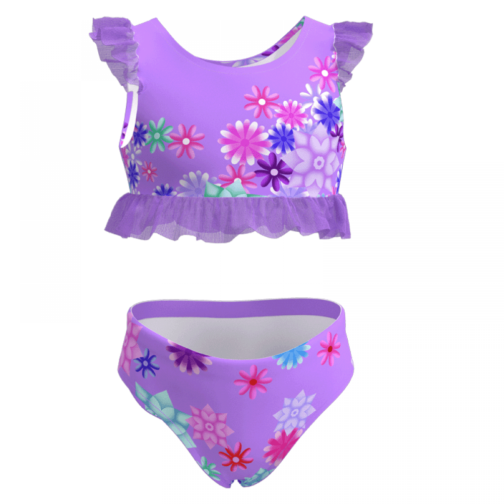 Encanto Swimsuit For Girls Isabela Mirabel Bathing Suit Beach Swimwear ...