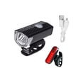 thumbnail image 1 of PC ABS 3W LED USB Cargando 300lm 800mAh Luz de bicicleta3W IP65 Luz de bicicleta impermeable 800mAh lámpara de bicicleta de alto brillo recargable de montaña de montaña de montaña Kearding OD002227-02, 1 of 7
