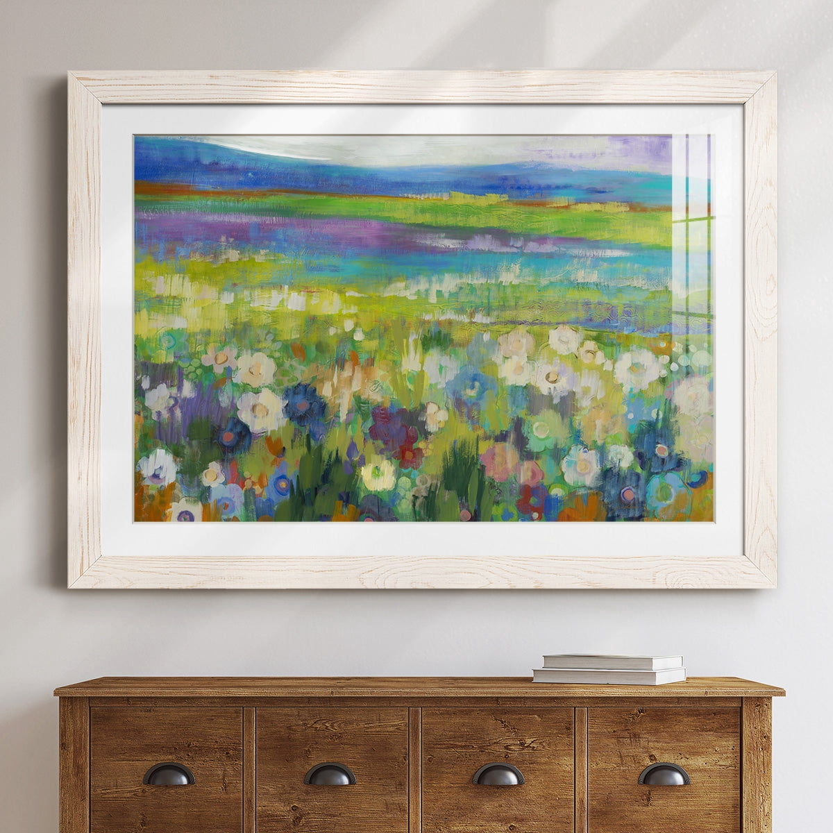 flowerfields-premium-framed-print-ready-to-hang