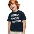 thumbnail image 3 of Been Goodish for Christmas Unisex Youth T Shirt, 3 of 5