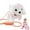 Pink, variant on Tiannnnntoy Electronic Soft Plush Puppy Toy, Interactive, Running Barking Motion, for Kids, Battery Operated, Brown, 1-Pack