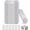 12filters+12sponges, variant on ABCISI 16 Pack Dog Water Fountain Filters Fit for WF120/WF160/DYSJ01 Large Dog Water Bowl Dispenser 3.2Gal/12L and 4.2Gal/16L Automatic Pet Fountain, Replacement for Large Dogs or Multi-Pet Home