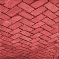 thumbnail image 1 of Ahgly Tapis d'Intérieur Lavable en Machine Carré Rouge, 6 Pieds Carré, 1 of 7