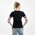 thumbnail image 6 of Rocae Ladybugs on Black and White Striped1 for Sports Cooling Arm Compression Sleeves for Men Women Teenager,Breathable,Outdoor Essentials Sun Protection Arm Sleeves, 6 of 8