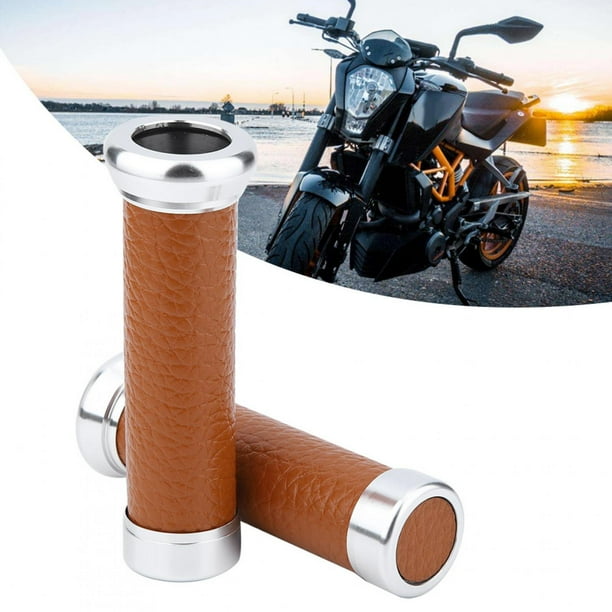 Puños para manillar de motocicleta, puños universales para manillar de motocicleta, reemplazo de manillar de motocicleta, instalación sin esfuerzo