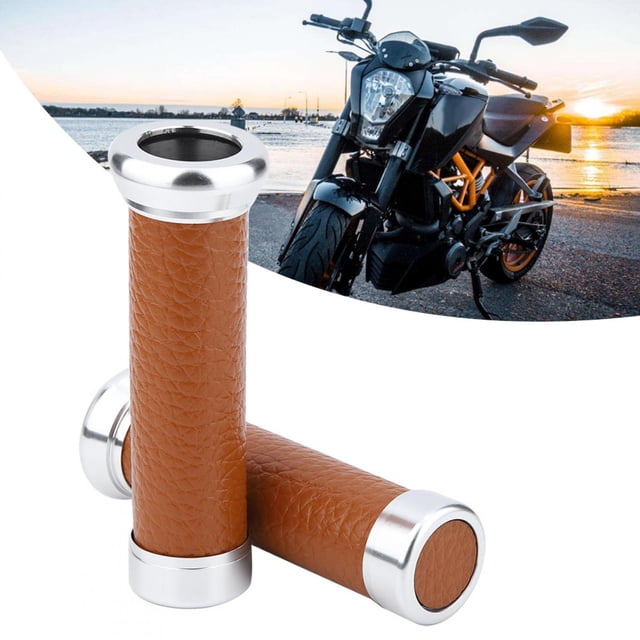 Puños para manillar de motocicleta, puños universales para manillar de motocicleta, reemplazo de manillar de motocicleta, instalación sin esfuerzo