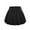 Black, variant on MIASHUI Girls Pleated Mini Skirt High Waist Tennis School Uniform Skirts,Khaki,7-8 Years