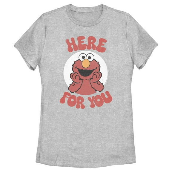 Women's Sesame Street Elmo Here For You  Graphic T-Shirt