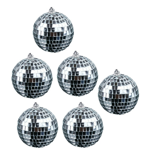 WHAMVOX  6 Pcs Disco Ball Mirror Adult Dance Party Decorations