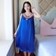 thumbnail image 2 of Camisones sexis de seda de hielo para mujer, ropa de dormir femenina, camisón de encaje, vestido de dormir sin mangas, ropa de casa, pijama 2024, 2 of 5