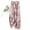 Pink 1, variant on BRGZLK Women's Pajama Pants Trendy Printed Elastic Waist Long Trousers Loose Leisure Comfy Drawstring Home Pants Black Free Size