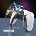 thumbnail image 2 of PS5 Controller Replacement Shell,DIY Shell Decorative Strip for PS5 Dualsense Controller (Camouflage Blue), 2 of 7