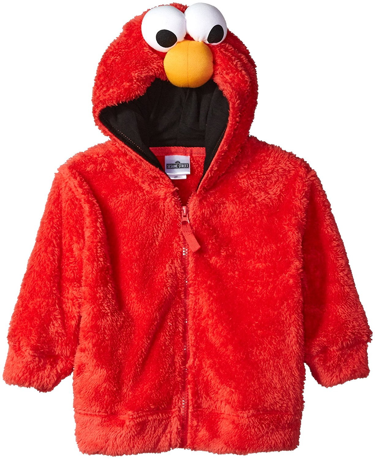 Sesame street elmo little boys costume hoodie, red 5 Years