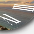 thumbnail image 3 of Designart 1 in Coastal Wall Clock, 3 of 5