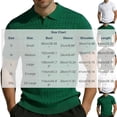 thumbnail image 3 of Men's Casual Short Sleeve Button Down Shirt, Knit Lapel Shirt With Breathable Fabric, Solid Color Regular Fit, Casual Daily Vacation Beach Wedding, Stylish Menswear | Zenithor,White L, 3 of 7