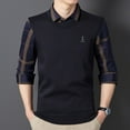thumbnail image 4 of Seamless Tencel Fake Two Piece Warm Knitted Sweater-Fleece Thickened Pullover Sweater, 4 of 10