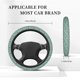 thumbnail image 3 of Balery Dachshund Dog Puppy Fundas elásticas antideslizantes para volante, funda protectora universal para hombre y mujer, 15 pulgadas, accesorios para coche., 3 of 6
