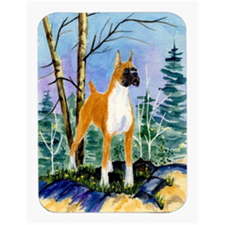Boxer Mouse Pad & Hot Pad Or Trivet