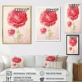 thumbnail image 4 of Designart "Nostalgic Bloom Fantasy I" Ranunculus Canvas Wall Art, 4 of 7