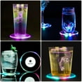 thumbnail image 4 of Prettyui LED Cocktail Coaster,Acrylic Multi-Color Infinity Tunnel LED Drink Coaster Ultra-thin 3.90 In. Drink Coaster,Bar Beer Beverage Coasters For Club,Wedding, Bar, Party Decoration,6Pack, 4 of 7