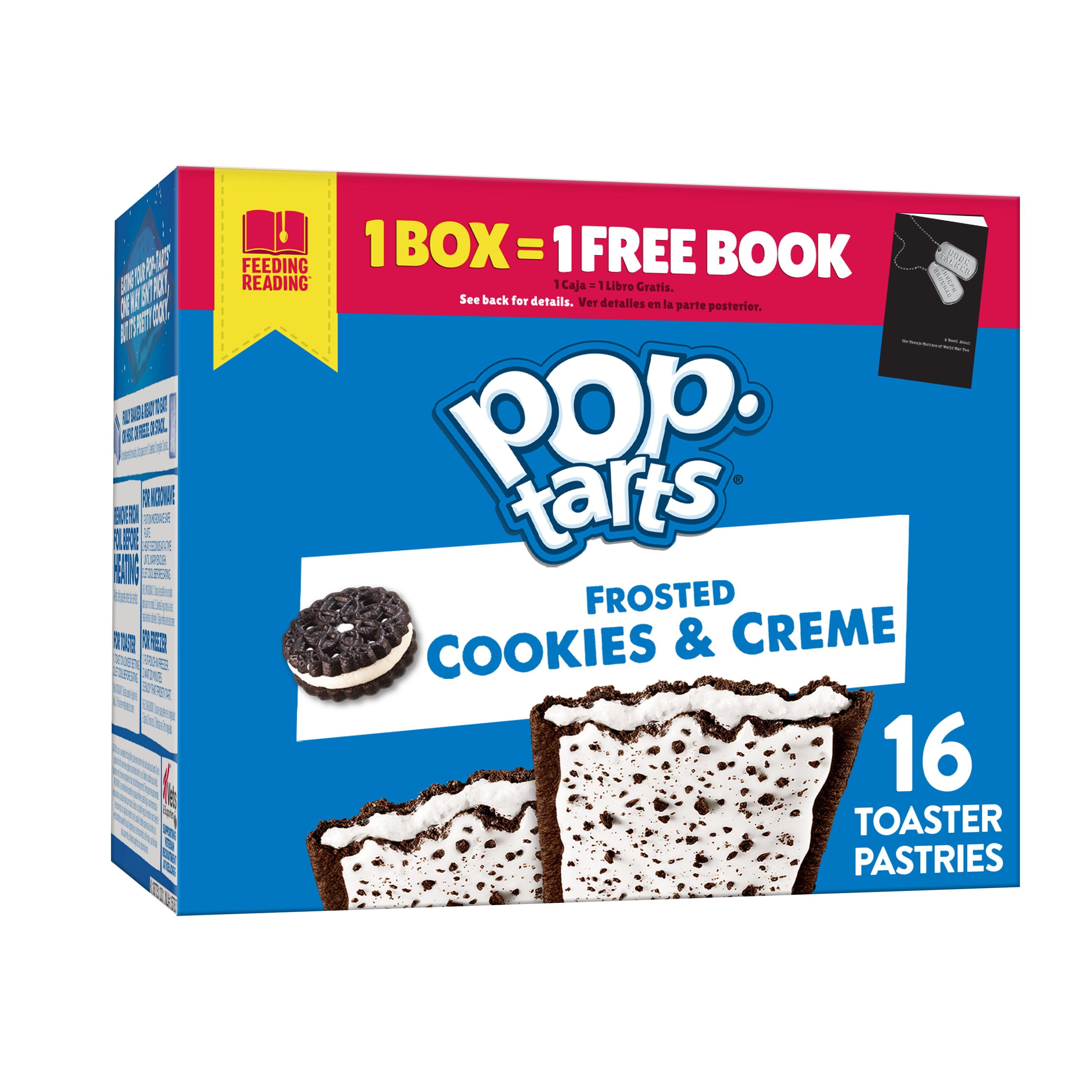 PopTarts Toaster Pastries, Breakfast Foods, Cookies and Creme, 27oz