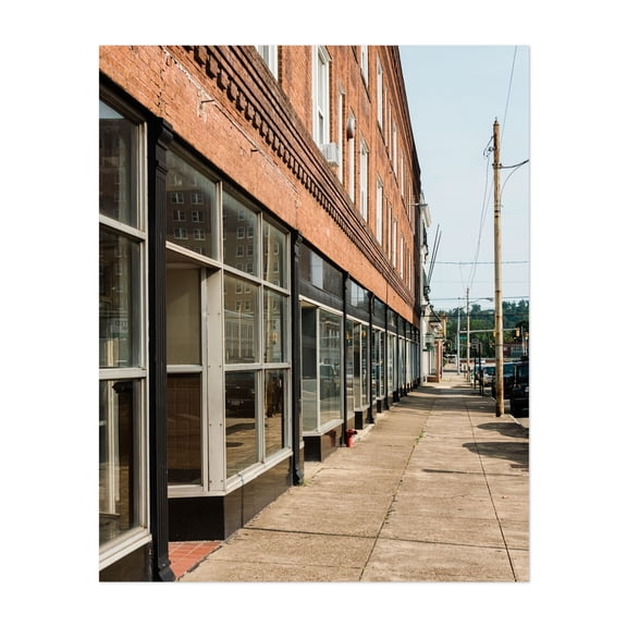 Huntington Architectural 03 - Huntington West Virginia Photography Unframed Wall Art Print 8 x 10 inches