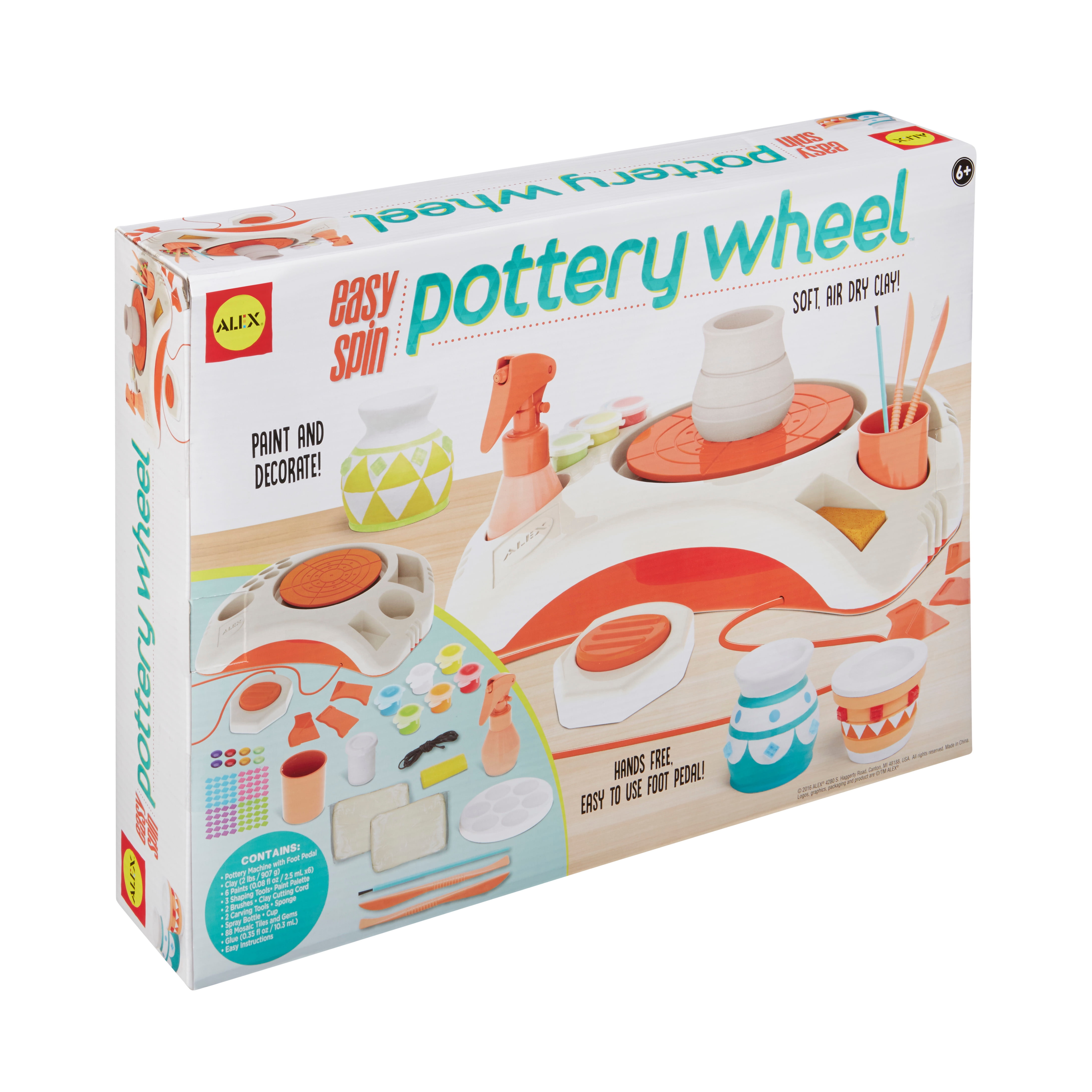 Alex easy spin pottery wheel clearance