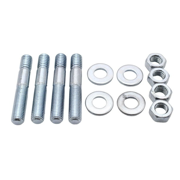 de espárragos para carburador automático, accesorios de 5/16 ", 4 espárragos, 4 tuercas, 4 arandes para Premium, duraderos, es de Yotijar Espárragos de carbohidratos