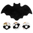 thumbnail image 4 of Miangastore 6Pcs Halloween Felt Bat Placemats Table Place Mats Tableware Mats Party Table Decoration, 4 of 9