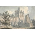 thumbnail image 3 of Edward Dayes 18x13 Black Modern Framed Museum Art Print Titled - Llanthony Abbey, Monmouthshire, 3 of 5