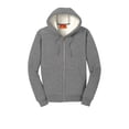 thumbnail image 3 of CornerStone Unisex Heavyweight Sherpa Lined Hooded Fleece Jacket | Zip Hoodie for Men & Women, Casual Sweatshirt, 3 of 4